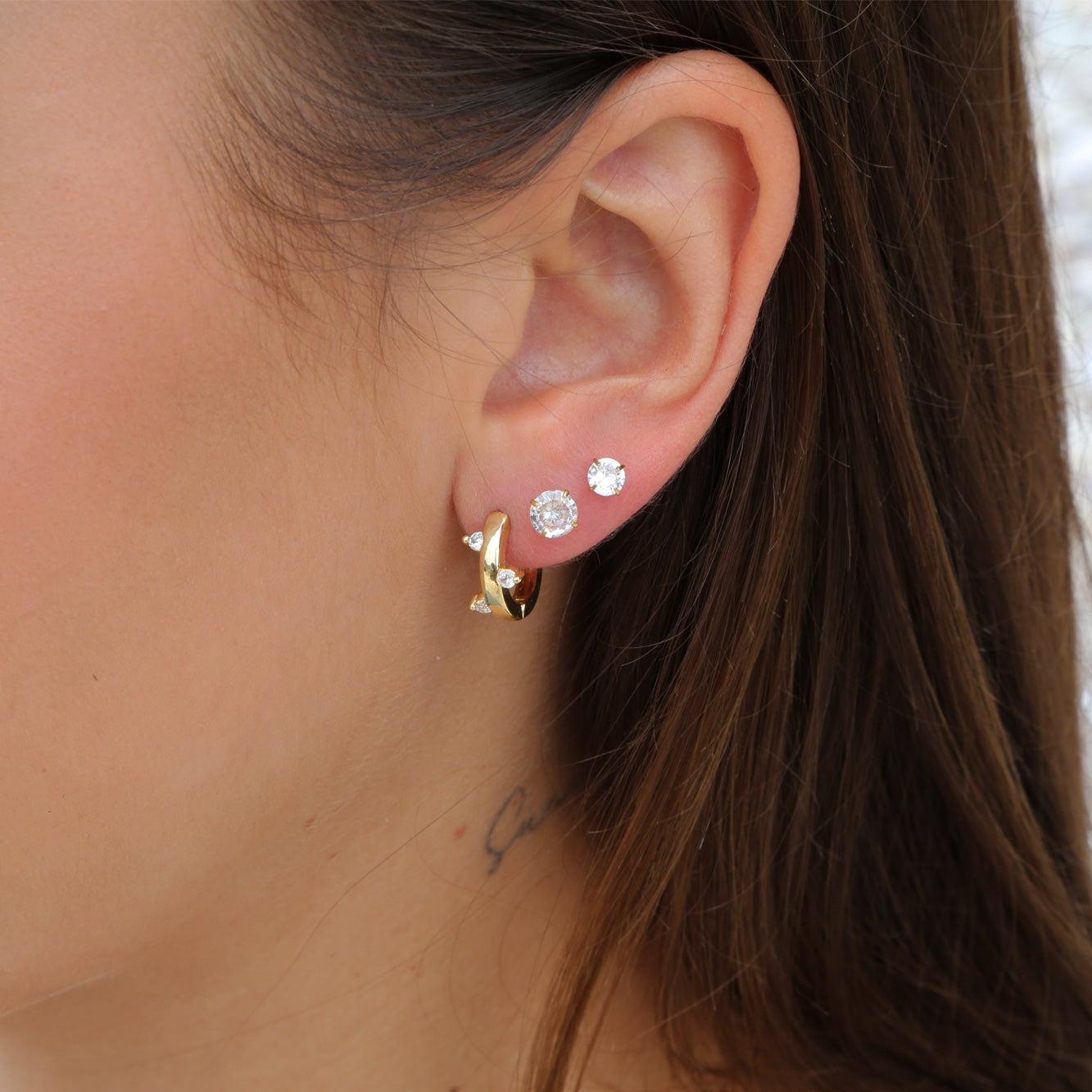 Etta Earrings - Gold