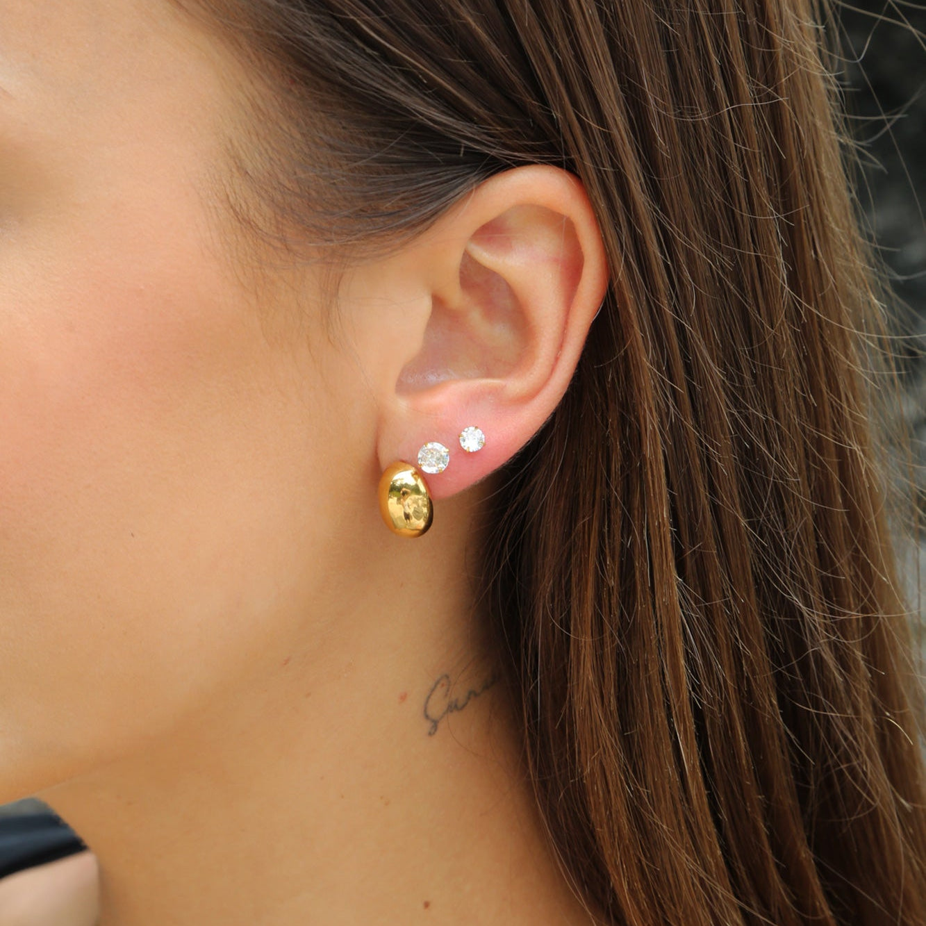 Luca Earrings - Gold