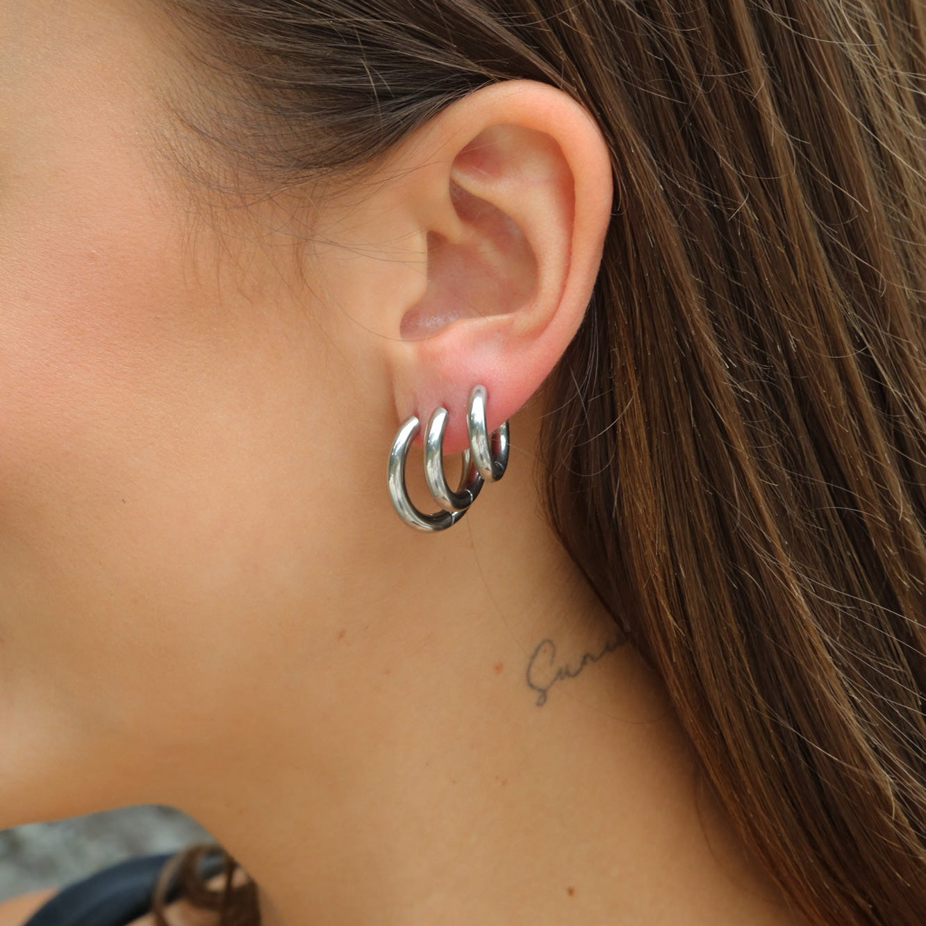 Everly Earrings - Silver