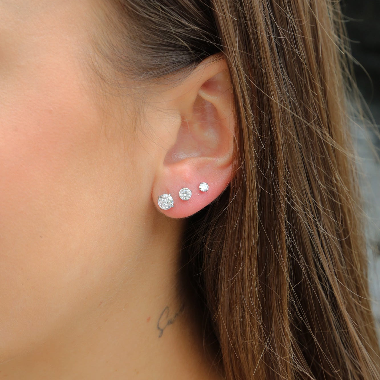 Etta Earrings - Silver